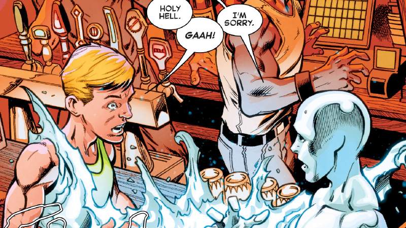 Illustration for article titled Gee, I Wonder Where Iceman's New Romance Could Be Going